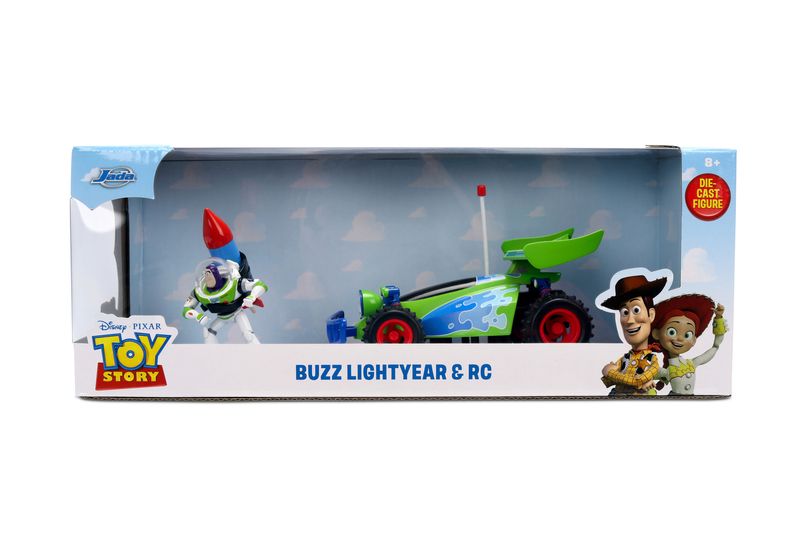 Jada Toys Disney Toy Story 1:24 Turbo Buggy with Figure