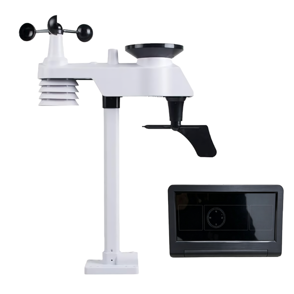 7-in-1 Wireless Weather Station with 6.5" Color Display Soly Sombras