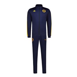 Kappa Men's Kaizer Chiefs Slim Fit Tracksuit - Blue Astral/Yellow