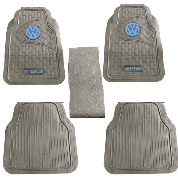 Compatible with Universal Automotive Mats Compatible with VW - 5 Pieces