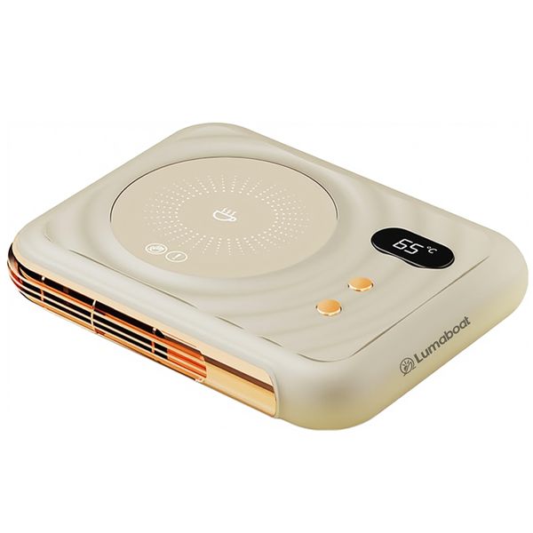 Portable 2 In 1 Electric Cup Heater And Desktop Hand Warmer For Office Use