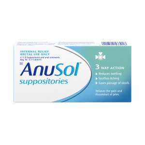 Anusol Hemorrhoid Suppositories 12 s