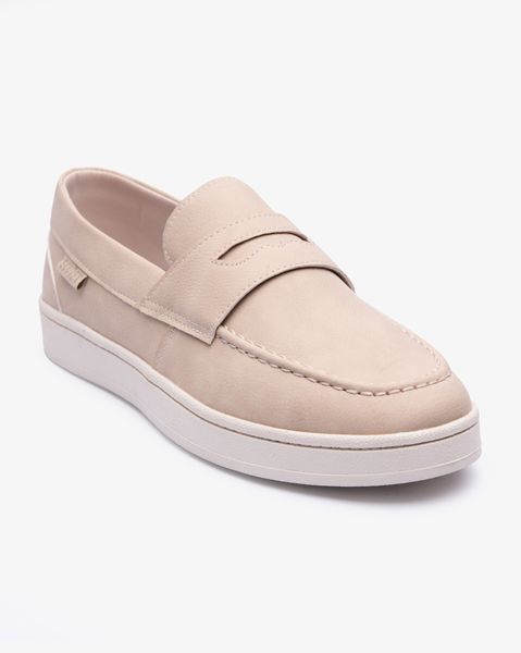Soviet Mens Ordino Oatmeal/Off White Pu Semi Formal Slip On