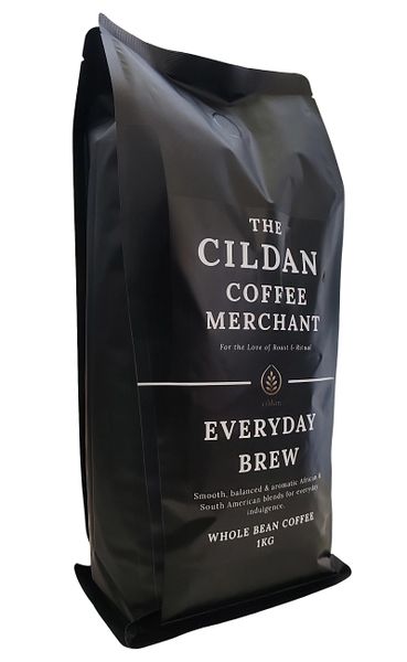 Everyday Blend 100% Arabica Coffee Beans 1 Kg- The Cildan Coffee Merchant