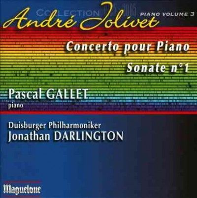 Pascal Gallet - Jolivet: Integrale Pour Piano Vol 3 (CD)
