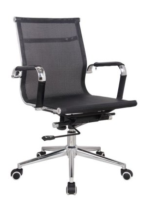 Netting Medium Back Office Chair -Black