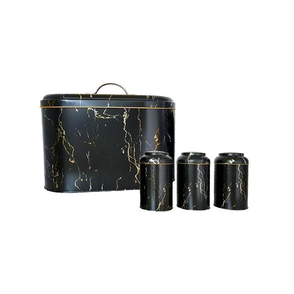 DH - 3 Piece Bread Bin Canister Set