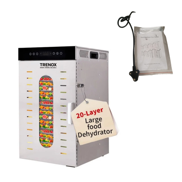 Food Dehydrator Biltong Maker 70L 1500W Fruit &amp;Vegetables Dryer-20 Layers