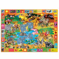 Kruger Park Activity Play Mat/Carpet