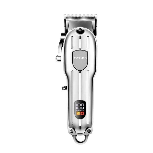 USB Rechargeable Hair Trimmer with LCD Display Professional Electric Shaver