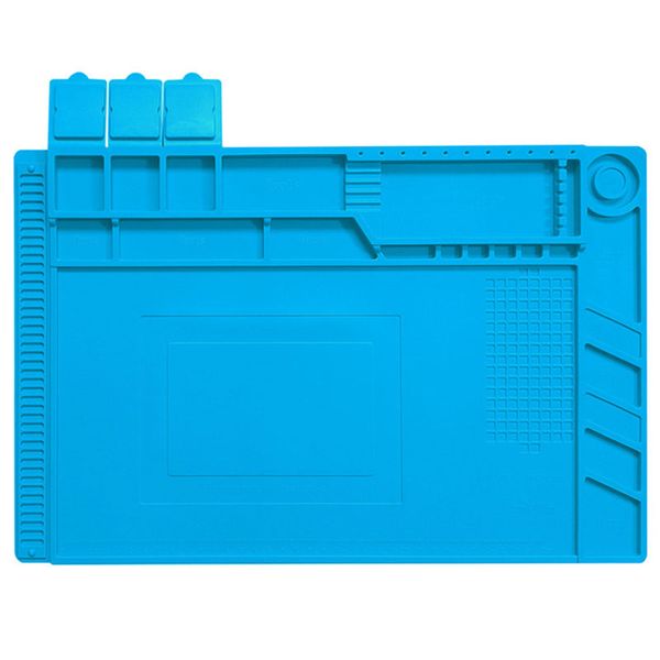 Magnetic Heat Insulation Repair Mat Station Silicone Mat for Repair Phone