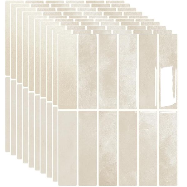 10 Pack Peel and Stick Backsplash 3D Wall Tiles, Removable Wall Panels
