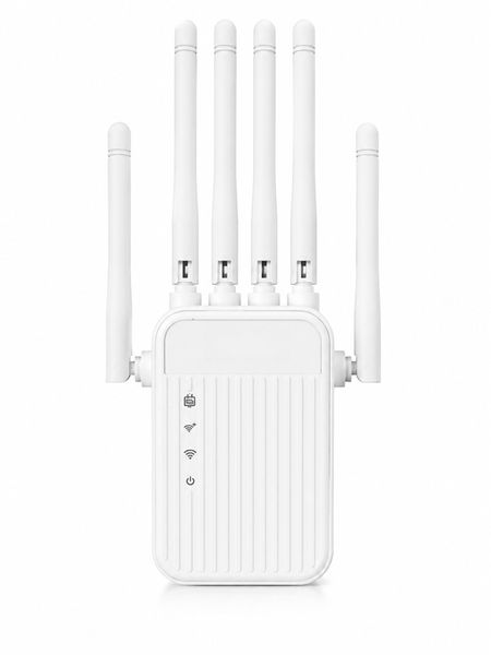 Wireless WiFi Extender 900Mbps - Repeater Mode WPS Setup &amp; Ethernet Ports