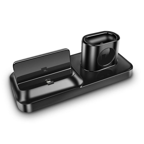 Charging Dock Compatible with Apple iPhone, Watch &amp; Earbud Chargers