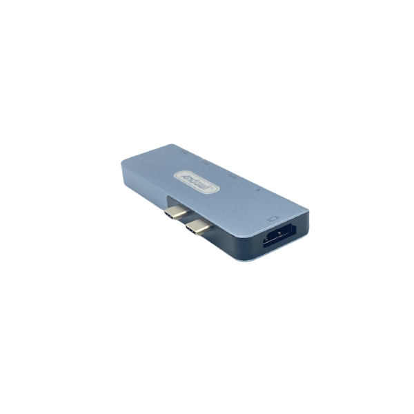 7 Ports Portable USB 3.0 Type-C Hub To HDMI Adapter For Mac Book Pro Q-A121