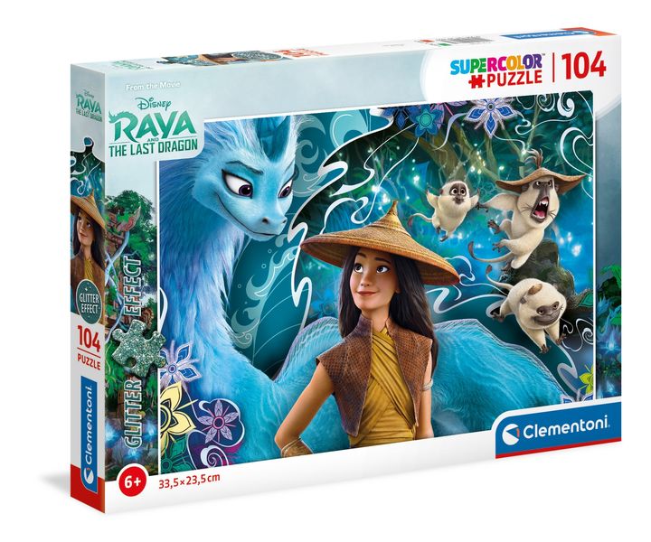 Clementoni 104 Piece Puzzle - Glitter 2 Raya