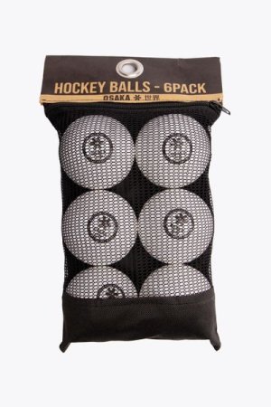 Osaka Dimple Hockey Ball - White - 6 Pack