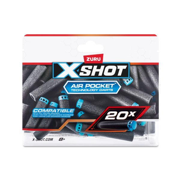 XSHOT Excel Darts Refill Pack 20 Darts by ZURU