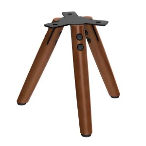 AVL S1 Wooden Table Speaker Stand Painted Brown