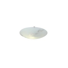 Eurolux - Mars Ceiling Light Leaves Frost Glass 230V