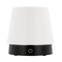 Switched Sleek series Rechargeable LED Desk Lamp - Black