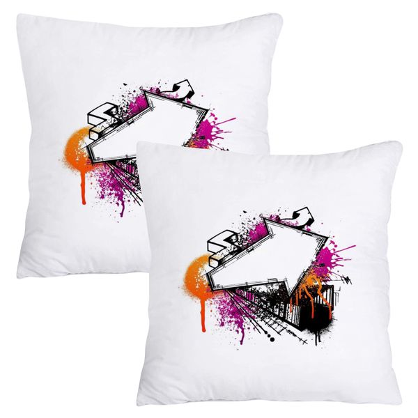 Scatter Cushion Cover Set (50cmx50cm) - Arrow