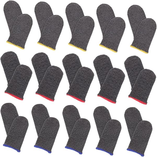 Breathable Elastic Game Finger Sleeves for Improved Grip and Comfort While