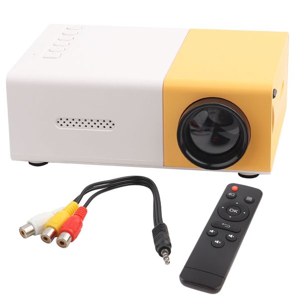 Stylish Mini Projector - 1080P HDMI/VGA
