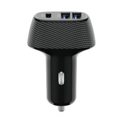 Rockrose Safari PQ2 42W triple port PD &amp; QC 3.0 fast charging car charger