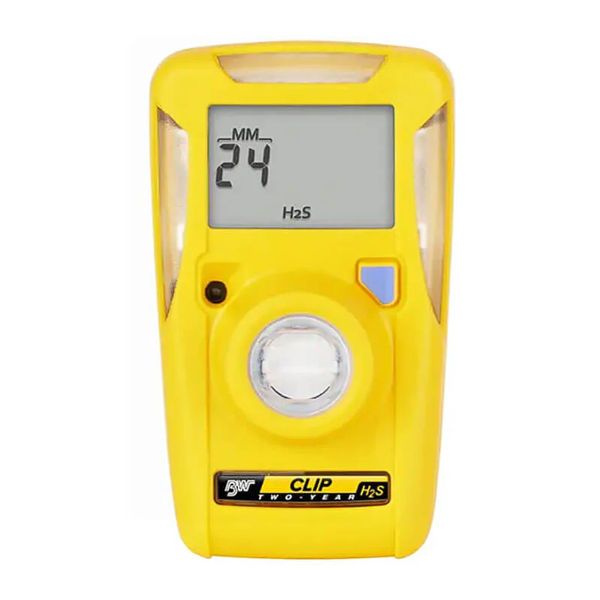 BW Clip Gas Detector, Single Gas, H2S