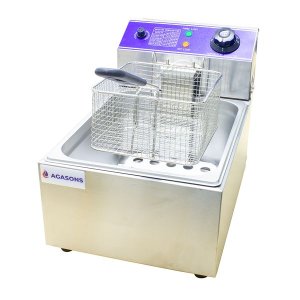 Agasons 5L Stainless Steel Single Tank Electric Fryer
