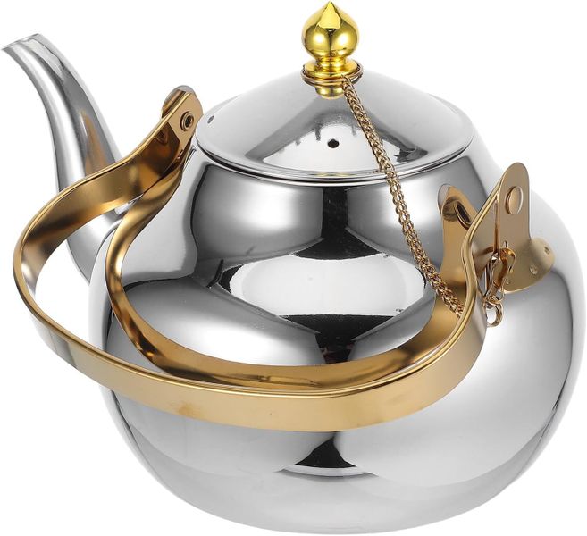 Stainless Steel Stovetop Teapot with Removable Infuser