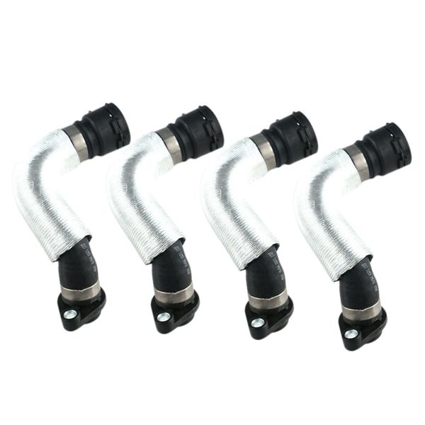 4 x 11537572159 Radiator Coolant Hose Water Pipe for X1 Compatible with Bmw