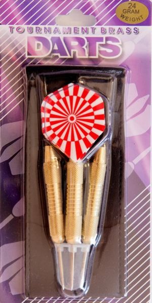 Tournament Brass Dart Set