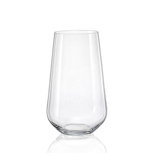 Crystalex Sandra Crystal Hiball Glasses 440ml - Set of 6