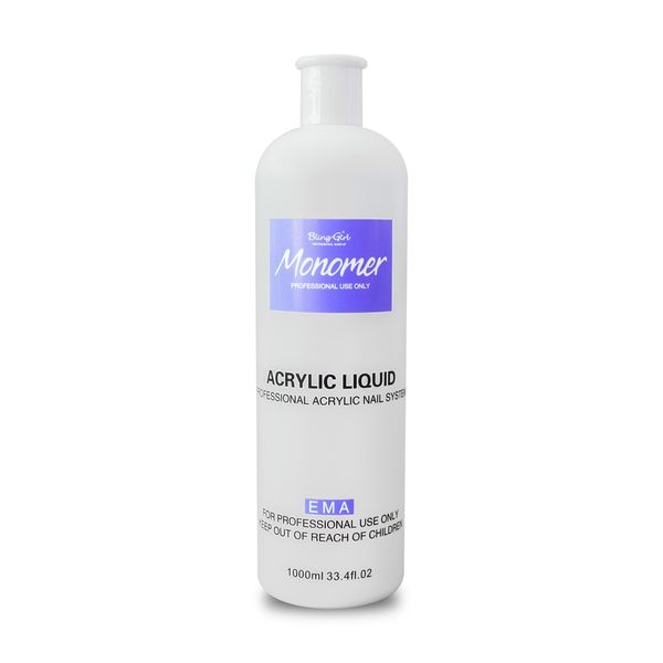 Bling Girl Monomer Acrylic Liquid For Nails 1000ml