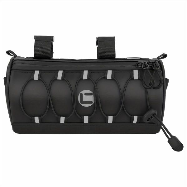 Bike Handlebar Bag Bicycle With Large Reflective Area And Strips
