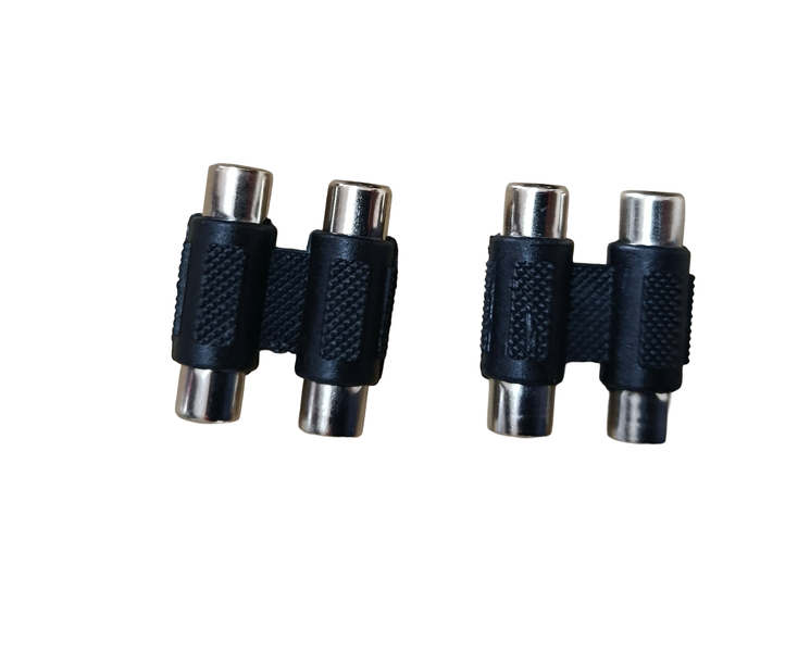 RCA extender / joiner for car audio (pack of 2)