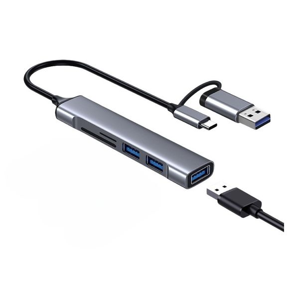 USB 3.0 Type-C Hub Docking Station for Laptops &amp; Computers