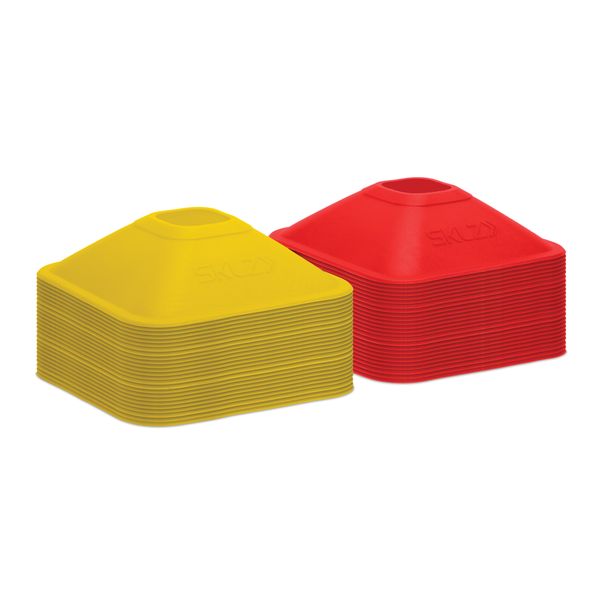 Mini Cones (50-pack) for Agility and Plyometric Training