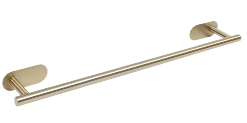 Metal Towel Rail - Champagne