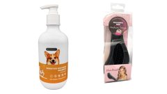 Bonne Douche Sensitive Soothing Dog Shampoo 470ml &amp; Shampoo brush