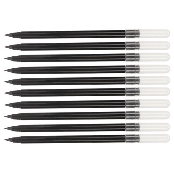Inkless Pencil Set Erasable Reusable Black