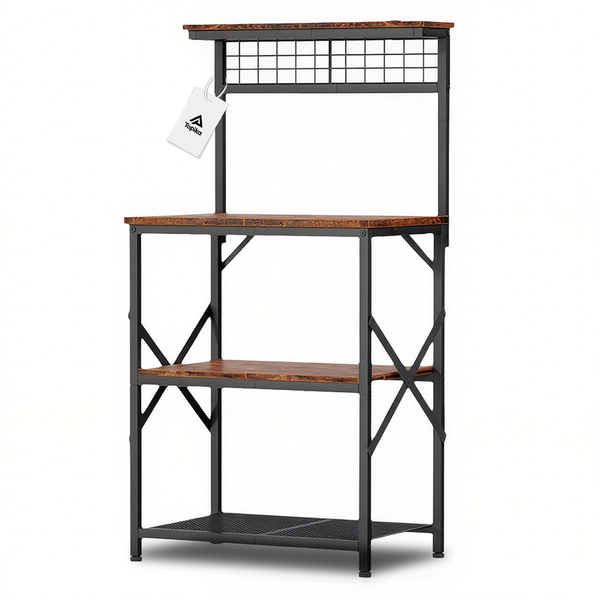Topika - Kitchen Storage Racks and Shelving, 4-Tier Microwave Rack Stand