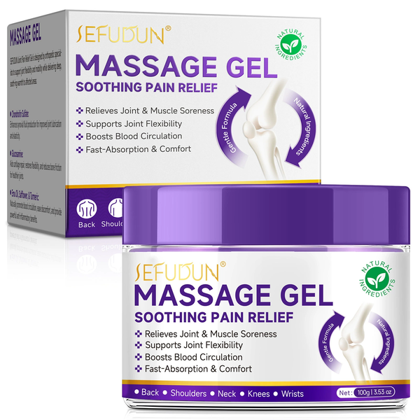Joint Massage Gel for Shoulder &amp; Knee Pain Relief