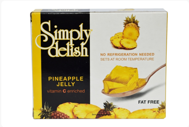 Simply Delish - Jelly - Pineapple 24 Pack