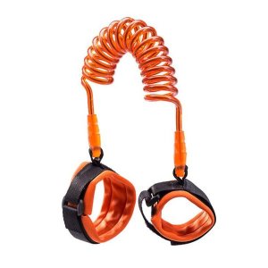 Child Anti-Lost Strap with Metal Connector Orange