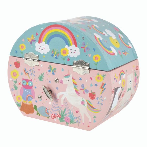 Floss &amp; Rock Rainbow Fairy Oval Jewellery Box