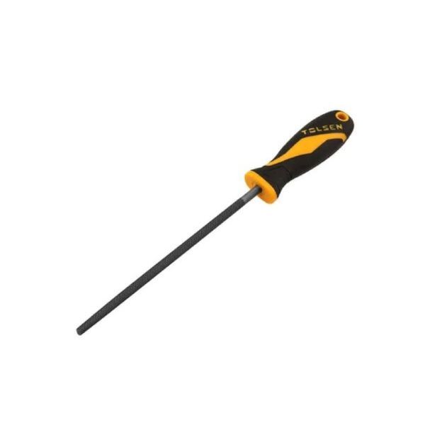 Tolsen - File Round Blister + Handl 200mm