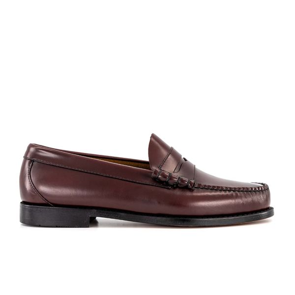 G.H Bass &amp; Co - Men's Larson Leath Burgundy Loafers